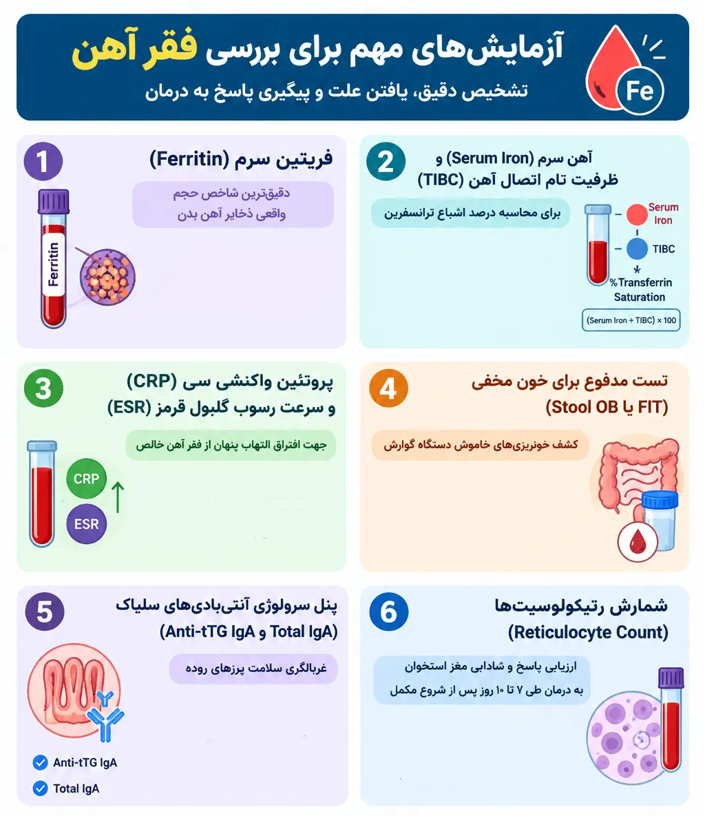 فاکتورهای آزمایش cbc